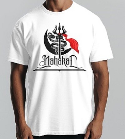 mahakal printed tshirt
